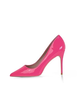 Elisabet Tang High Heels, Women Pumps Shoes 3.94 inch/10cm Pointed Toe Stiletto Sexy Prom Club Heels