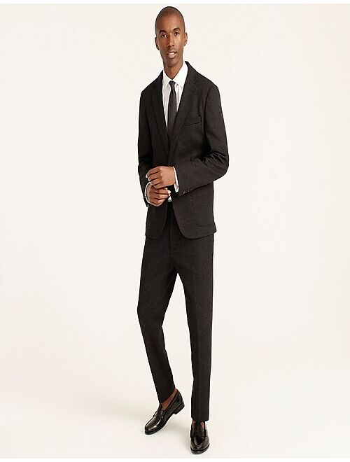 J.Crew Slim-fit knit suit jacket in wool-cotton blend