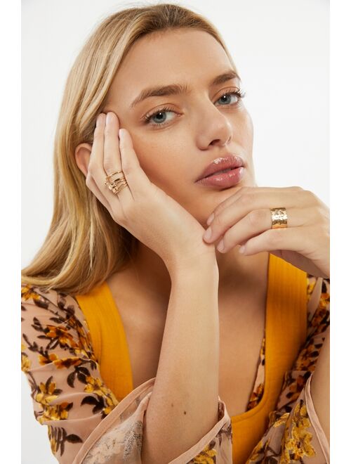 Urban outfitters Alexandria Opal Ring Set