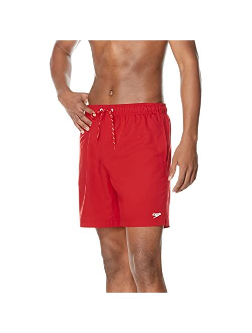 Speedo Men's Swim Trunk Mid Length Redondo Solid