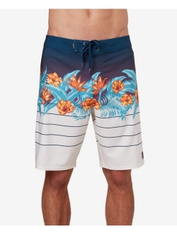 Men's Hyper freak Heist Print Board Shorts