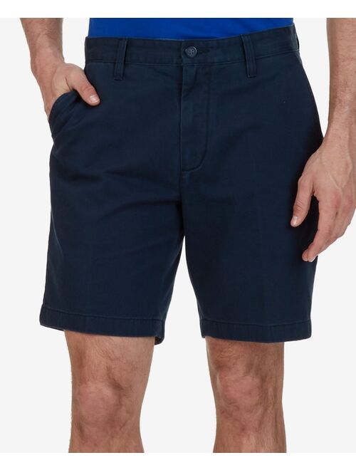 Nautica Men's Big & Tall 10" Flat Front Deck Shorts