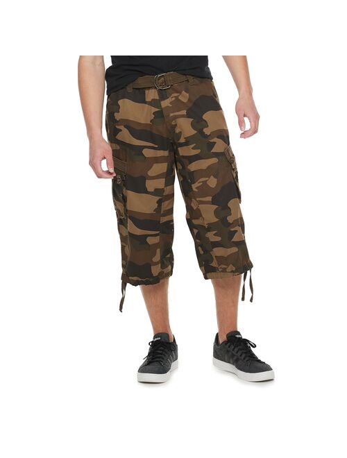 Men's Xray Messenger Belted Cargo Shorts