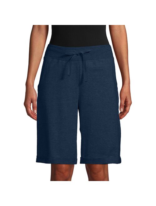 Women's Hanes® French-Terry Bermuda Shorts