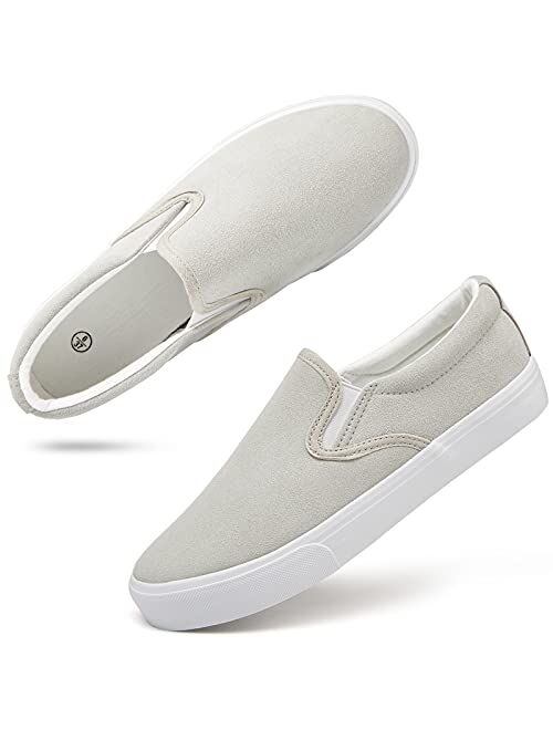 Women's Slip On Shoes Low Top Canvas Sneakers Fashion Casual Shoes