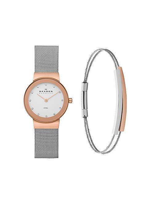 Skagen Women's Freja Stainless Steel Dress Quartz Watch