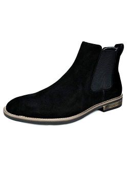 Men's Suede Leather Chelsea Ankle Boots