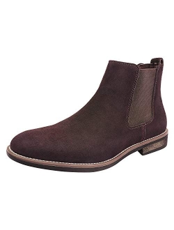 Men's Suede Leather Chelsea Ankle Boots