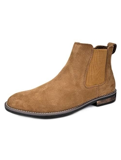 Men's Suede Leather Chelsea Ankle Boots