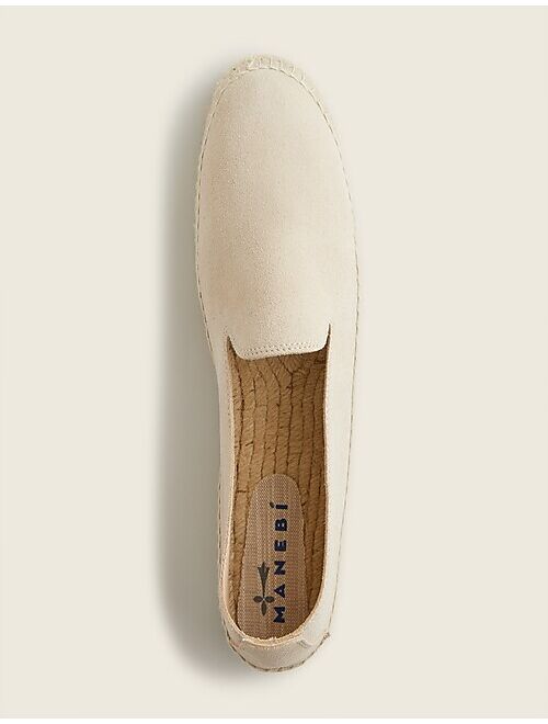 J.Crew Manebi Hamptons espadrilles in suede