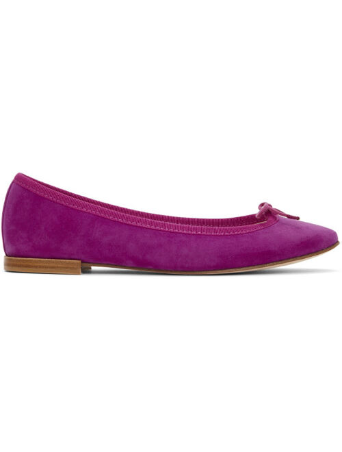 Buy Repetto Suede Cendrillon Ballerina Flats online | Topofstyle