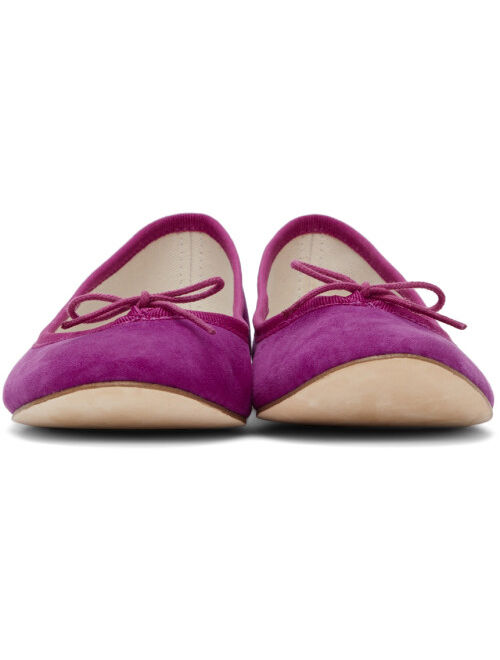 Repetto Suede Cendrillon Ballerina Flats