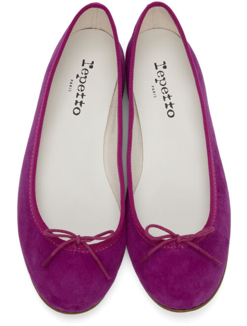 Repetto Suede Cendrillon Ballerina Flats