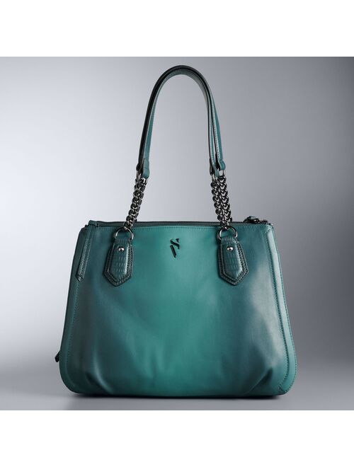 Simply Vera Vera Wang Bedford Triple Entry Satchel Bag