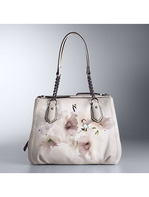 Simply Vera Vera Wang Bedford Triple Entry Satchel Bag