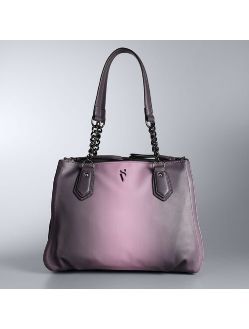 Simply Vera Vera Wang Bedford Triple Entry Satchel Bag