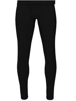 Men's Thermal Bottoms (Long John Base Layer Underwear Pants) Insulated for Outdoor Ski Warmth/Extreme Cold Pajamas Pant