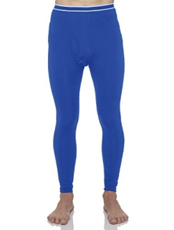 Men's Thermal Bottoms (Long John Base Layer Underwear Pants) Insulated for Outdoor Ski Warmth/Extreme Cold Pajamas Pant