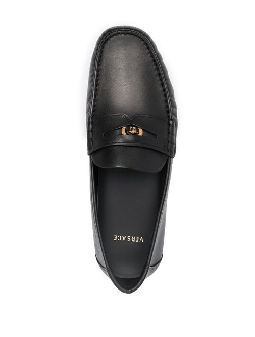 Versace Medusa penny loafers