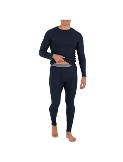 mens Recycled Waffle Thermal Underwear Set (Top and Bottom)