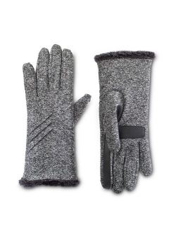 Lined Water Repellent Chevron Spandex Gloves