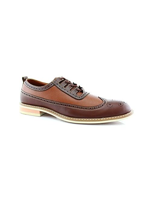 Ferro Aldo Men's Brogue Derby Shoes