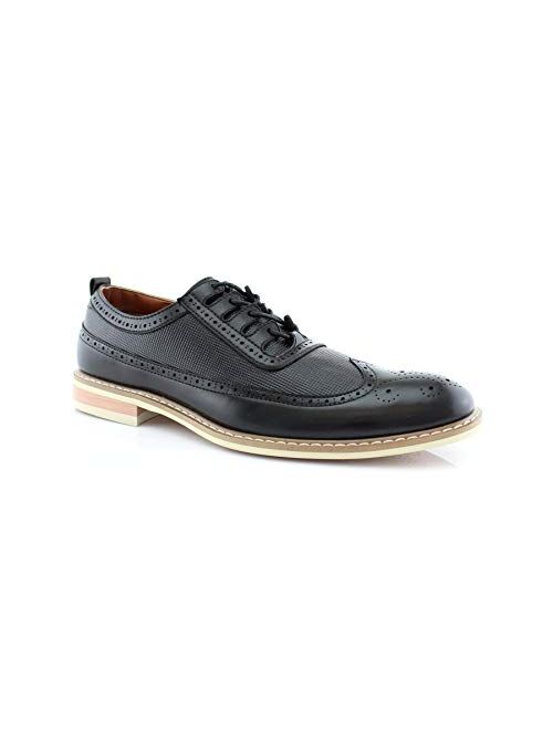 Ferro Aldo Men's Brogue Derby Shoes