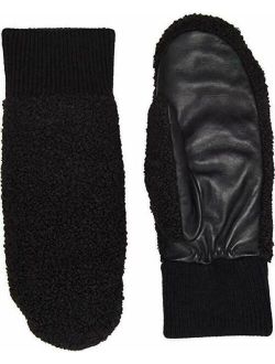 Gloves Heritage Faux Sherpa Mittens Black L/XL