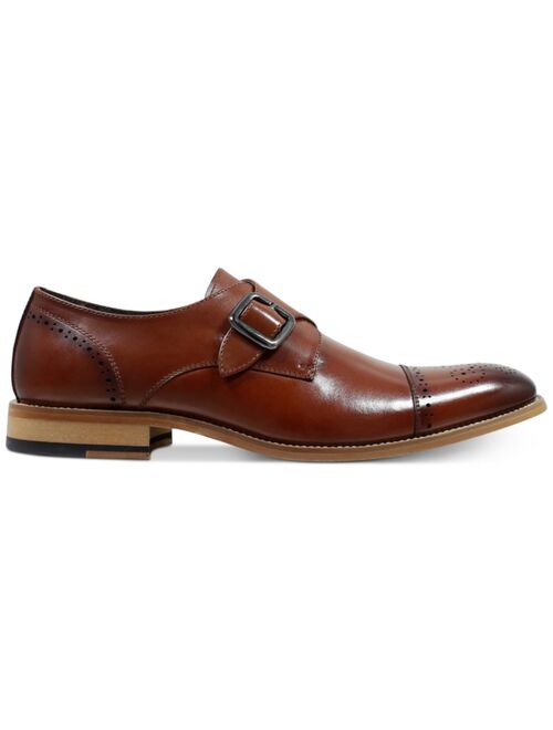 Stacy Adams Men's Duncan Cap-Toe Single Monk Strap Shoes