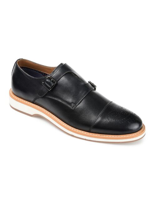 Thomas & Vine Ransom Men's Leather Monk Strap Shoes