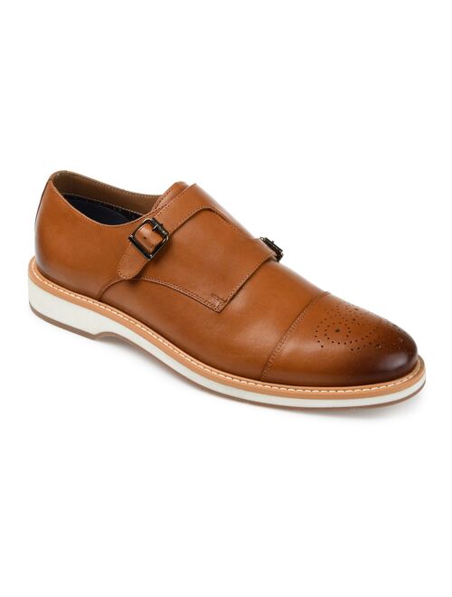 Thomas & Vine Ransom Men's Leather Monk Strap Shoes