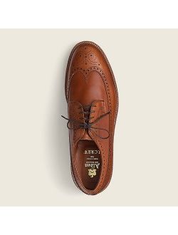 Alden for J.Crew longwing bluchers in tobacco