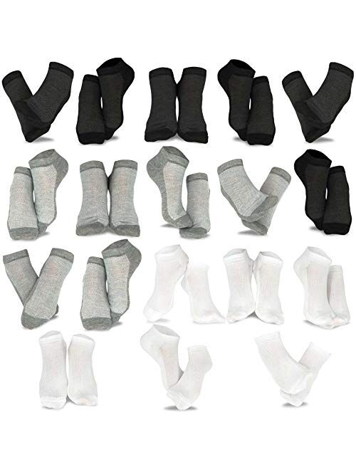 TeeHee Men's and Women's Fashion No Show/Low Cut Fun Socks Great Value Pack