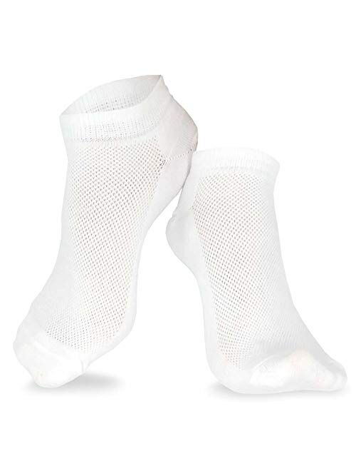 TeeHee Men's and Women's Fashion No Show/Low Cut Fun Socks Great Value Pack