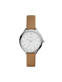 Women's Suitor Metal and Leather Dress Quartz Watch