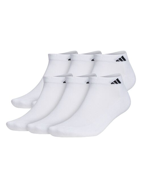 Men's adidas 6-pack Athletic Cushioned Low-Cut Socks