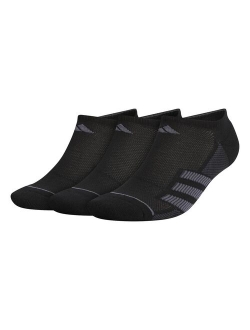 Big & Tall adidas Superlite Stripe II 3-pack No-Show Socks