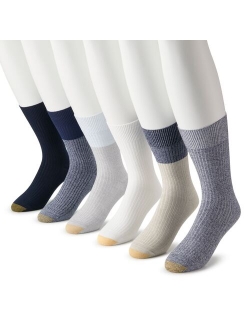 Men's GOLDTOE® 6-pack Stanton Crew Socks