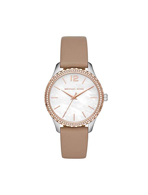 Michael Kors Layton Three-Hand Stainless Steel Watch