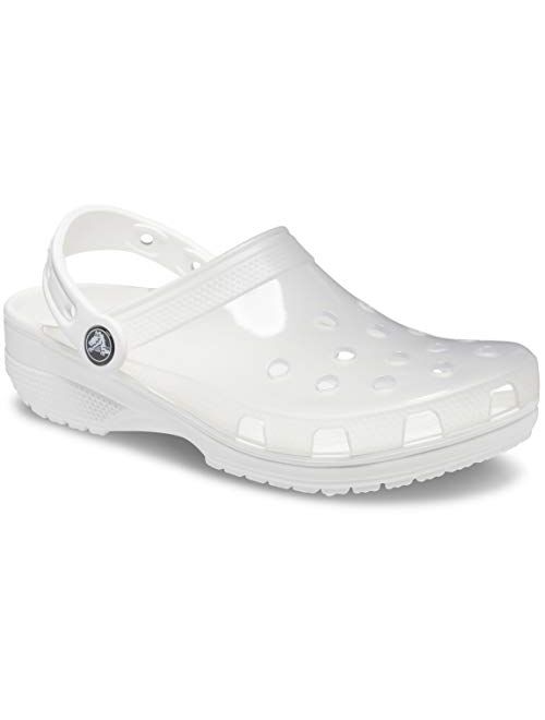 Crocs Unisex-Adult Men's and Women's Classic Translucent Clog