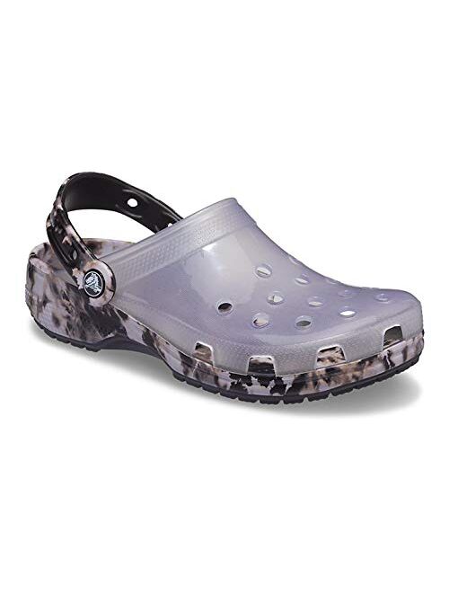 Crocs Unisex-Adult Men's and Women's Classic Translucent Clog