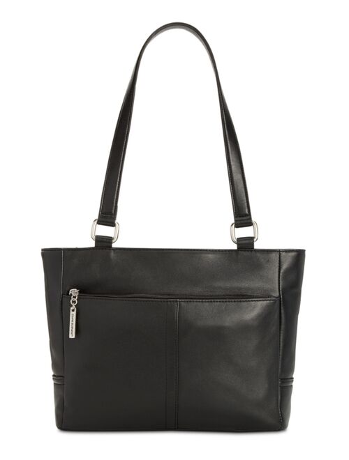 Giani Bernini Nappa Classic Leather Tote, Created for Macy's