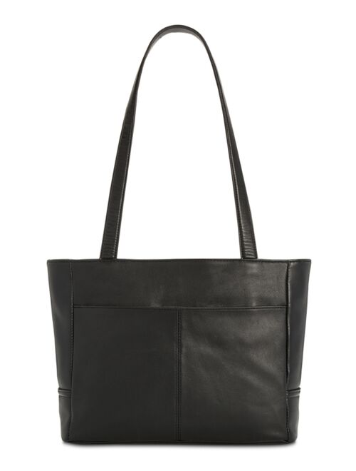 Giani Bernini Nappa Classic Leather Tote, Created for Macy's