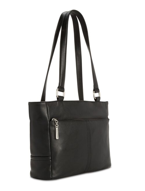 Giani Bernini Nappa Classic Leather Tote, Created for Macy's