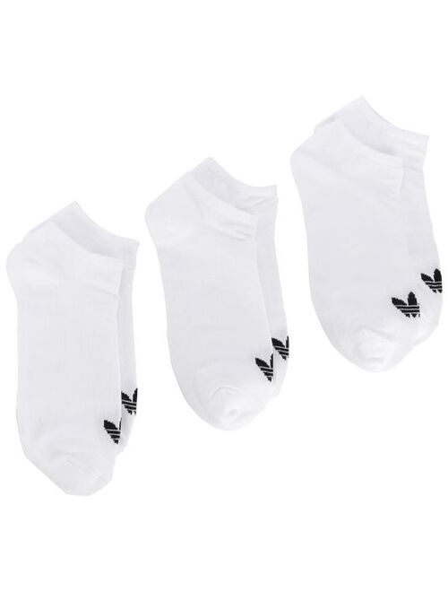 Adidas Trefoil liner socks three-pack