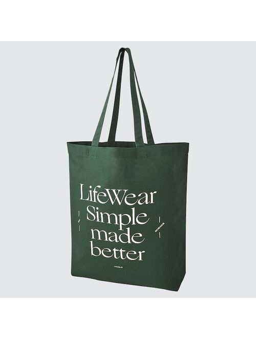 Uniqlo MEDIUM ECO-FRIENDLY PRINTED TOTE BAG