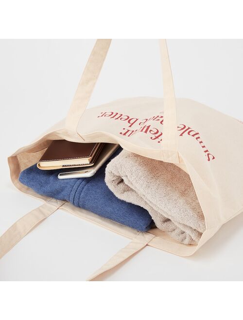 Uniqlo MEDIUM ECO-FRIENDLY PRINTED TOTE BAG