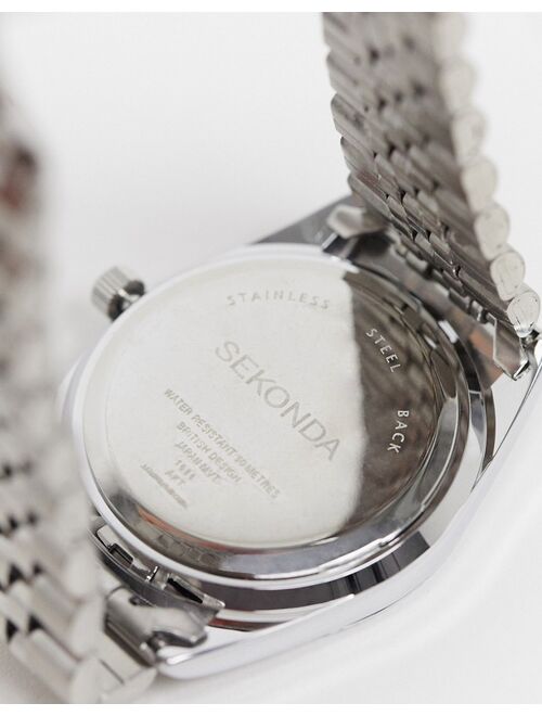 Sekonda bracelet watch with silver dial