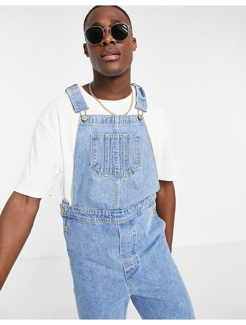 Jack & Jones Intelligence short overalls in blue