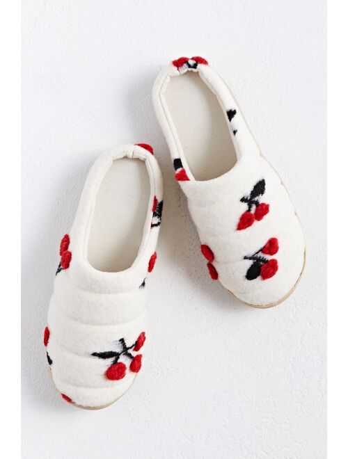 Urban outfitters UO Cherry Mule Slipper